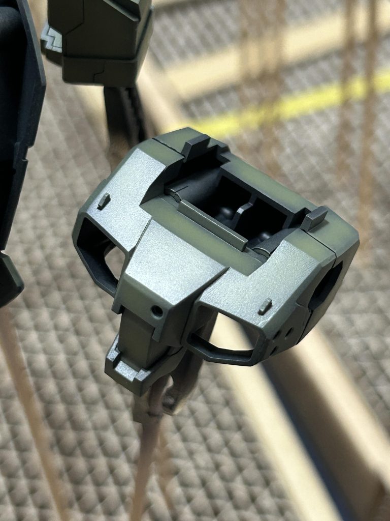 黒立ち上げのグラデーション塗装したときの画像です。ベタ塗りではありません…初挑戦なので多めに見てください_:(´ཀ`」 ∠):