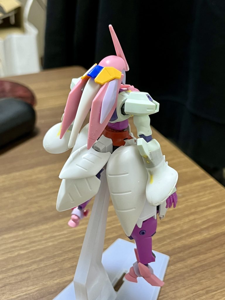 後方から見たサフ前の状態ですこの段階では両方のヒラヒラは付けていませんでした