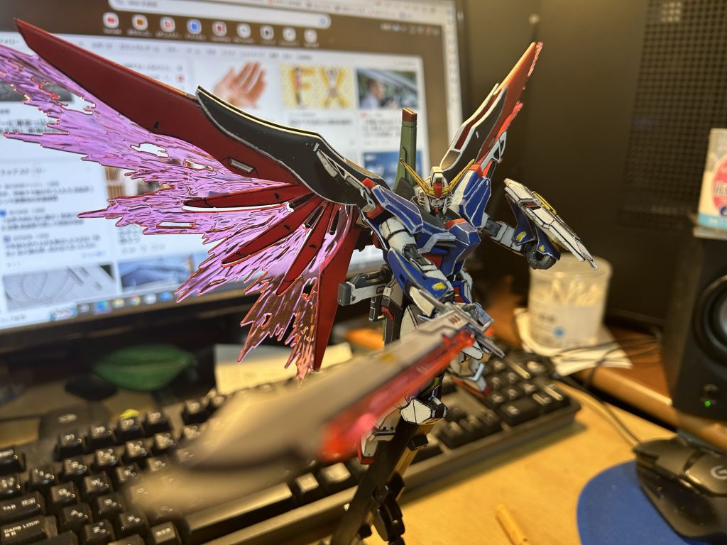 デスティニーガンダム–2枚目/制作者：@NonZipang