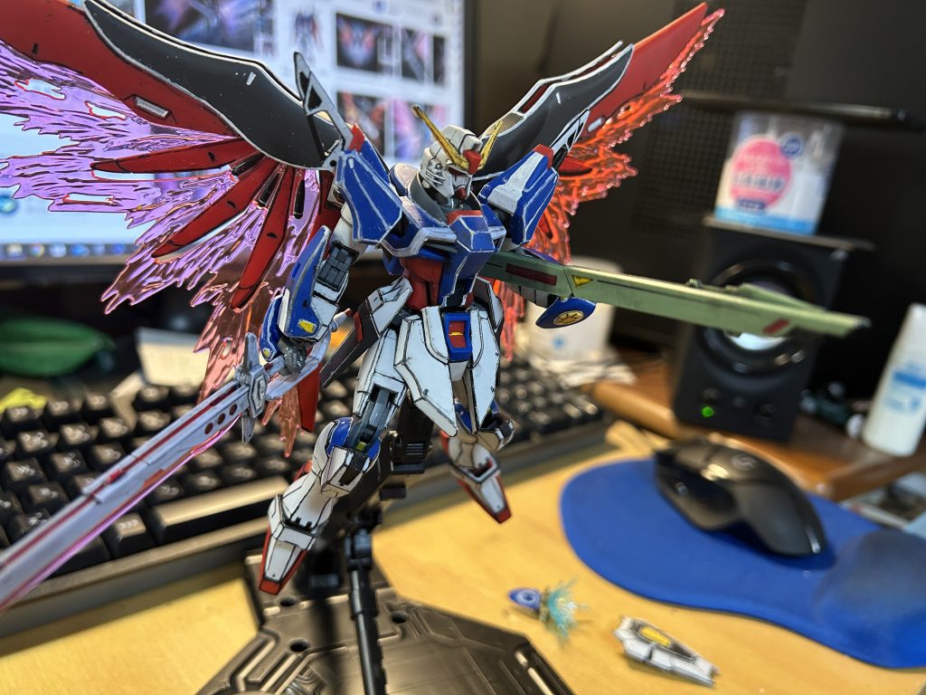 デスティニーガンダム–4枚目/制作者：@NonZipang