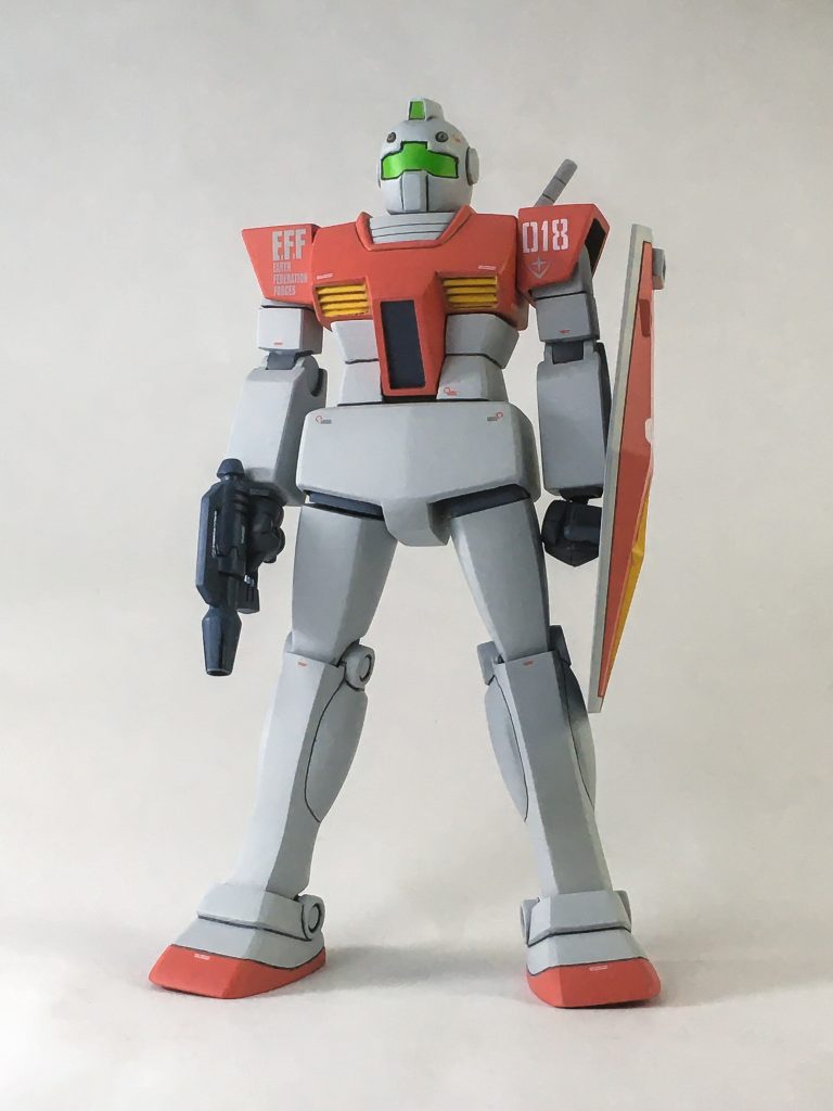 全身の延長工作と関節のポリキャップ化をメインに製作しました。