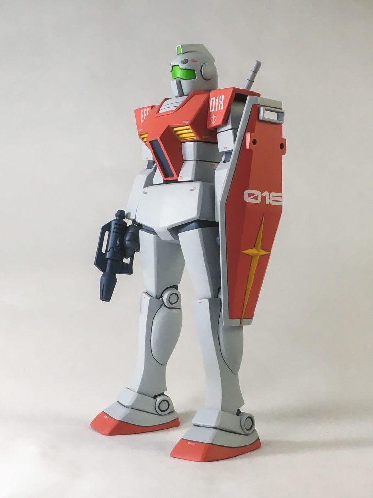 旧キット 1/144 ジム–4枚目/制作者：レクタ