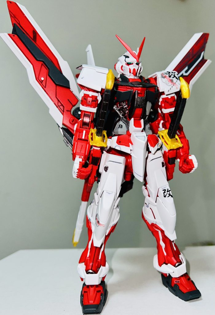 右親指、右脇腹の装甲が見当たらず色を追加したりして対処✨