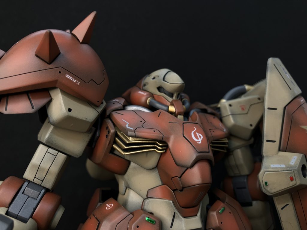 メッサーのデザイン。好きです。重モビルスーツな感じで!