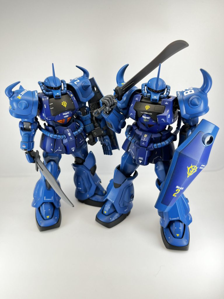 最後までご覧頂きありがとうございました。同系列のキットのミキシングなので違和感なく、満足のいく作品になりました。