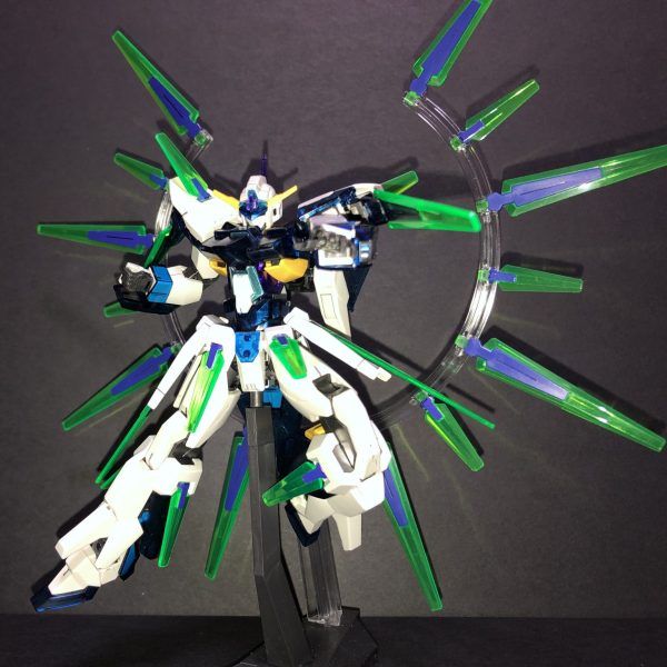 HGAGE　ガンダムAGE-FX ノーマル（ソリッドクリア風）