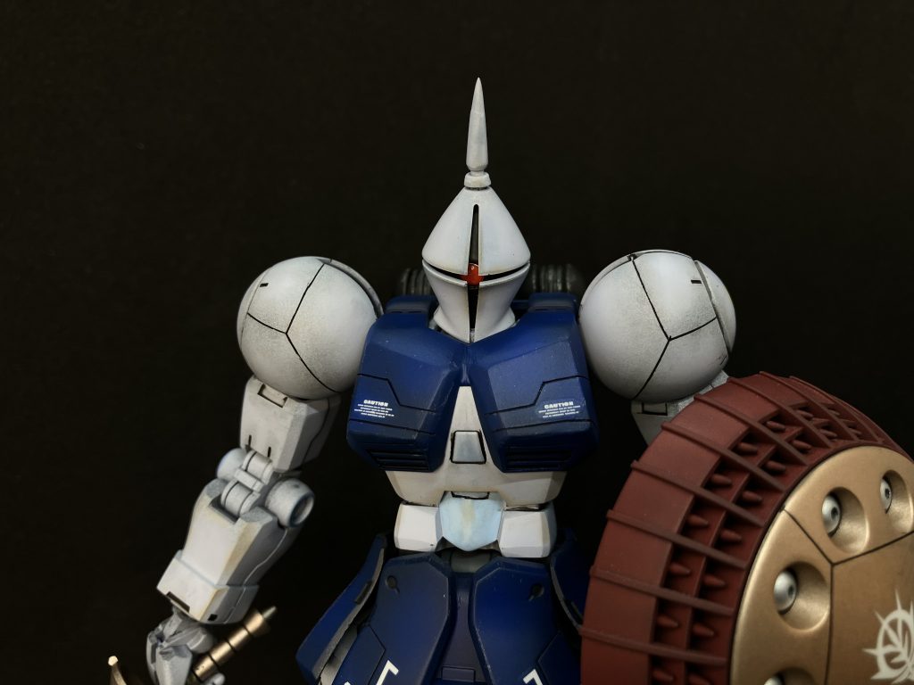 頭の上のアンテナを若干、延長しました。