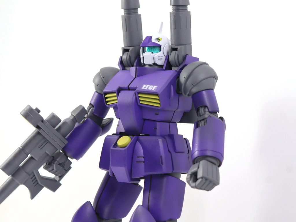 塗装作品 No.9　HGUC 1/144 ガンキャノン アマランス–3枚目/制作者：茶雪bravely