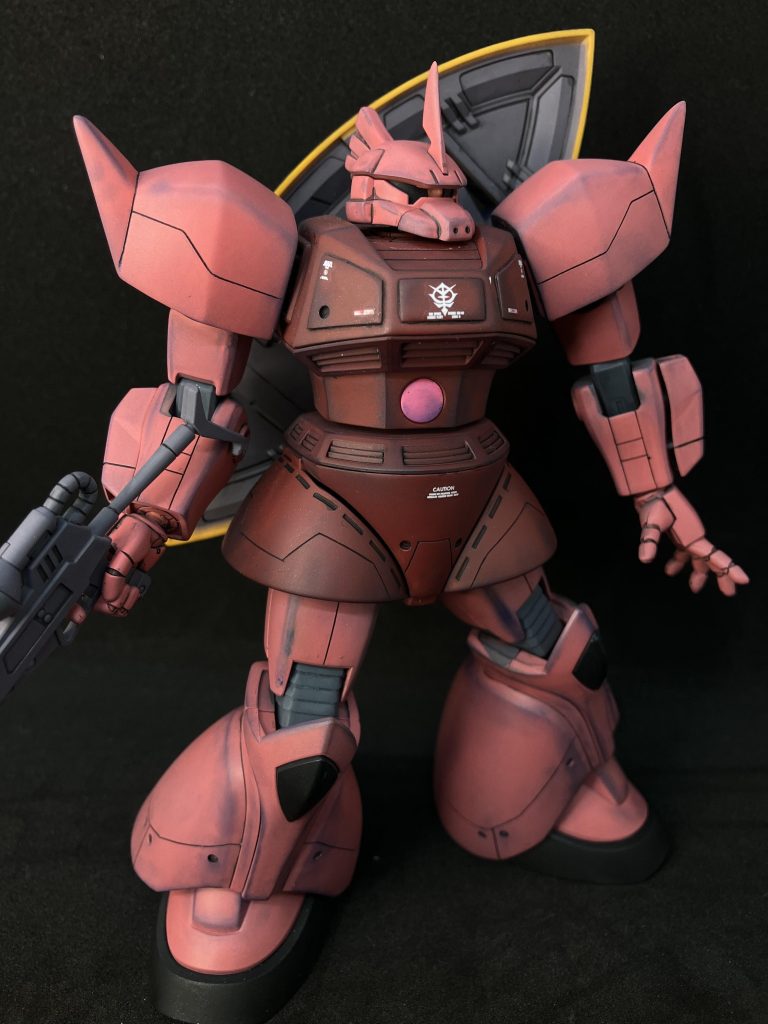 胸廻り、プラ板工作。