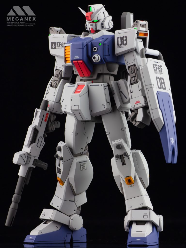 HGUC陸戦型ガンダム–2枚目/制作者：MEGANEX