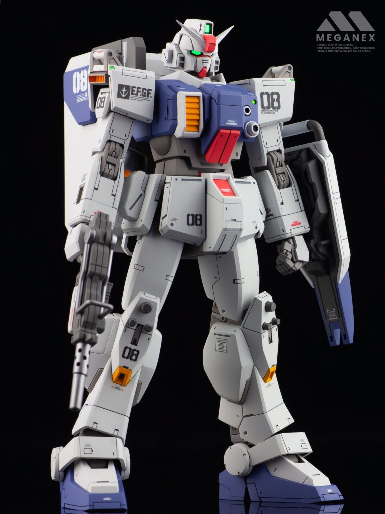 HGUC陸戦型ガンダム–3枚目/制作者：MEGANEX