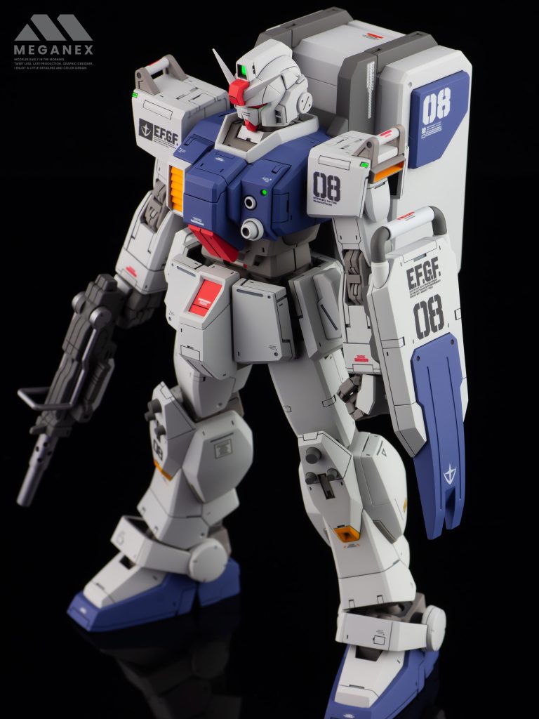 HGUC陸戦型ガンダム–4枚目/制作者：MEGANEX