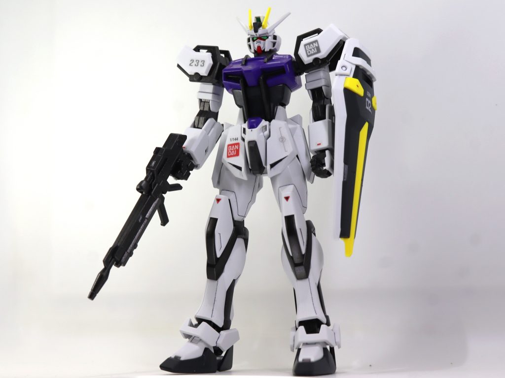 塗装作品 No.2　ENTRY GRADE 1/144 ストライクガンダム ムウ・ラ・フラガ–2枚目/制作者：茶雪bravely