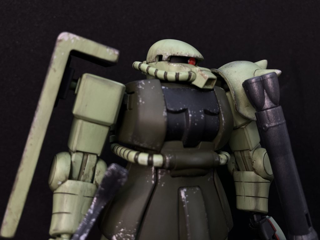 ディテールアップ増し増しで作るのも有りですが、基本工作をしっかりして原作のイメージを壊さない。