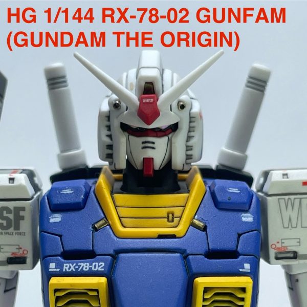 HG 1/144 RX-78-02 ガンダム(GUNDAM THE ORIGIN版)