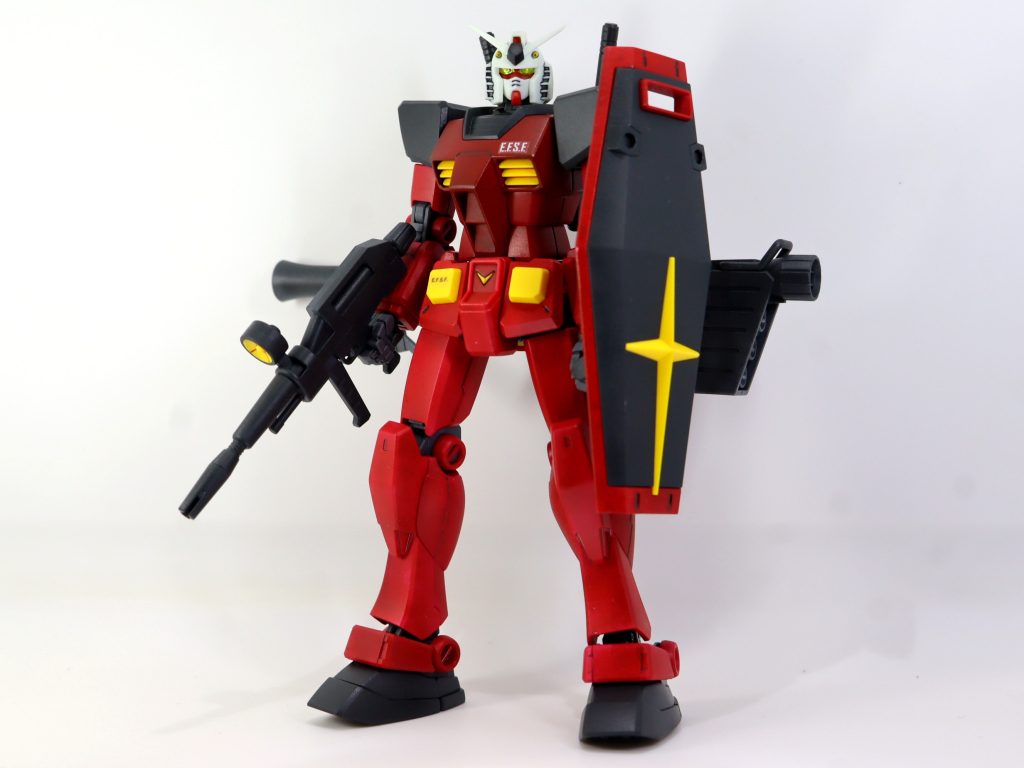 塗装作品 No.4　HGUC 1/144 RX-78-2 ガンダム リバイブ カイ・シデン機–2枚目/制作者：茶雪bravely