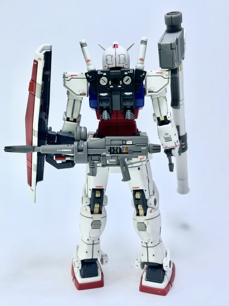 ランドセルも手は加えずメタル塗装とこすって銀さんでだけです。