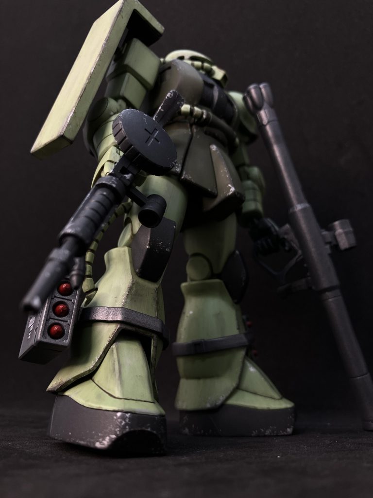 今回はスタイル改修もスジ彫りもプラ板工作も無しです。