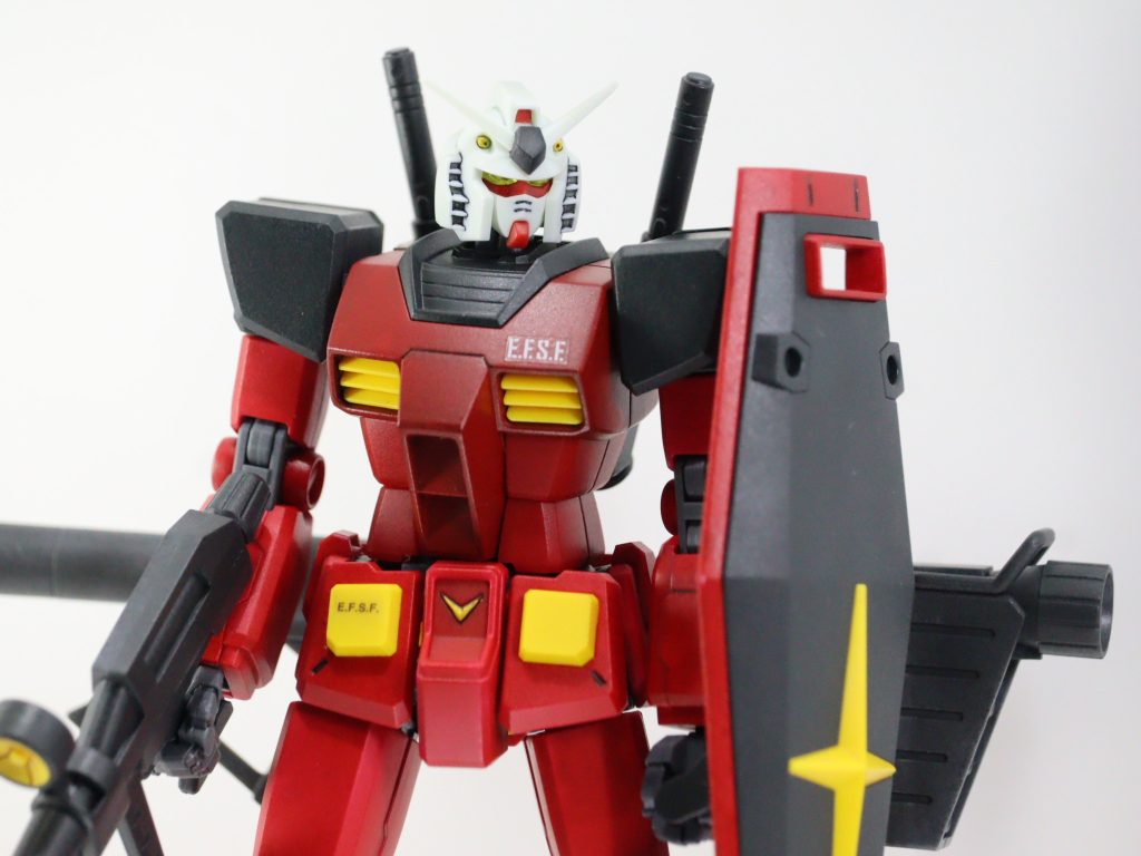 塗装作品 No.4　HGUC 1/144 RX-78-2 ガンダム リバイブ カイ・シデン機–5枚目/制作者：茶雪bravely