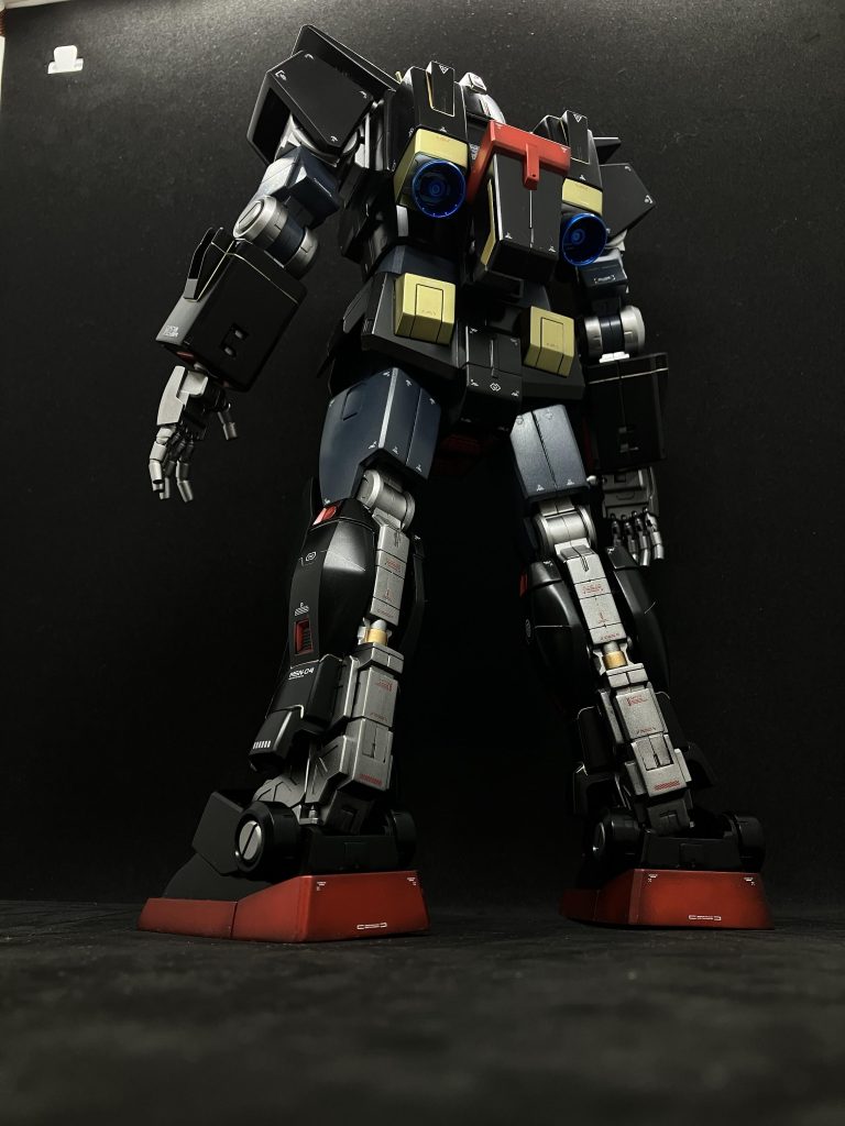 赤色部分はクリアーレッドでキャンディグラデーションにしてみました。