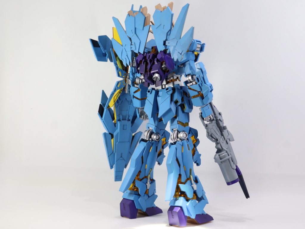 塗装作品 No.7　HGUC 1/144 ユニコーンガンダム2号機 バンシィ・ノルン（デストロイモード） 機動戦士ガンダムUC–3枚目/制作者：茶雪bravely