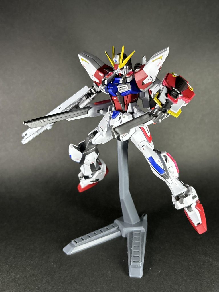 ユニバースブースターの砲身もしっかり塗り分けてます