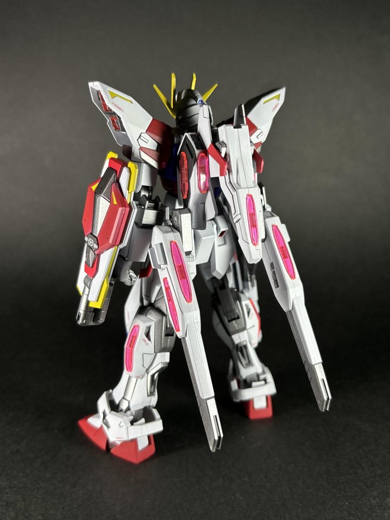 ユニバースブースターはそのまま仕上げています