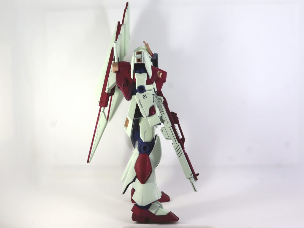 塗装作品 No.10　HGBD:R 1/144 フェイクニューウェポンズ＋ENTRY GRADE 1/144 νガンダム ニューガンダム–4枚目/制作者：茶雪bravely