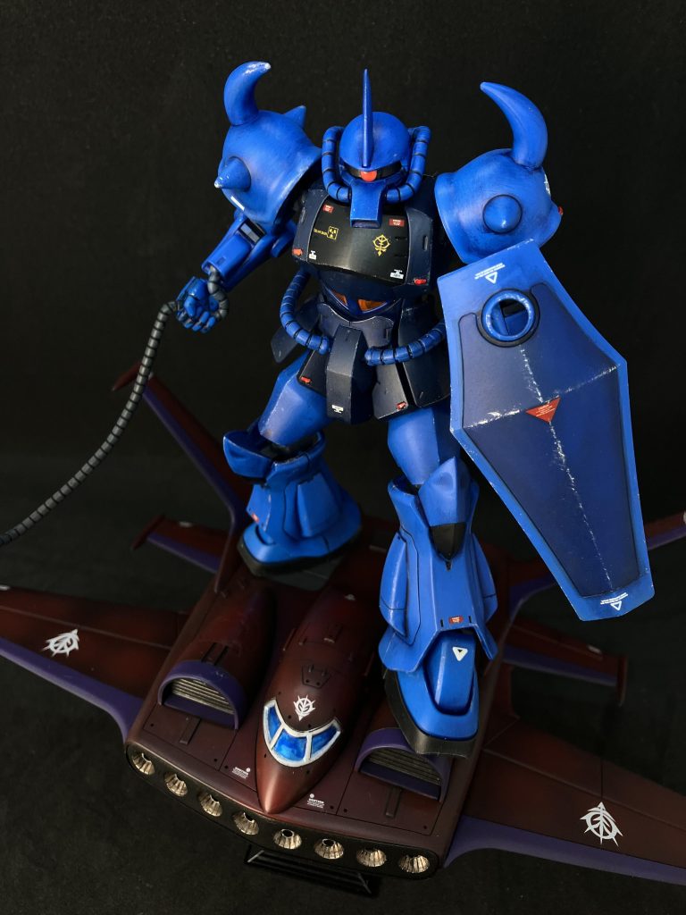 リバイブ版HGU C グフを乗せて!