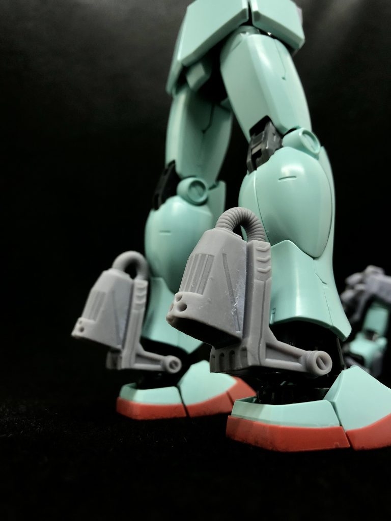 脹脛にブースターを追加