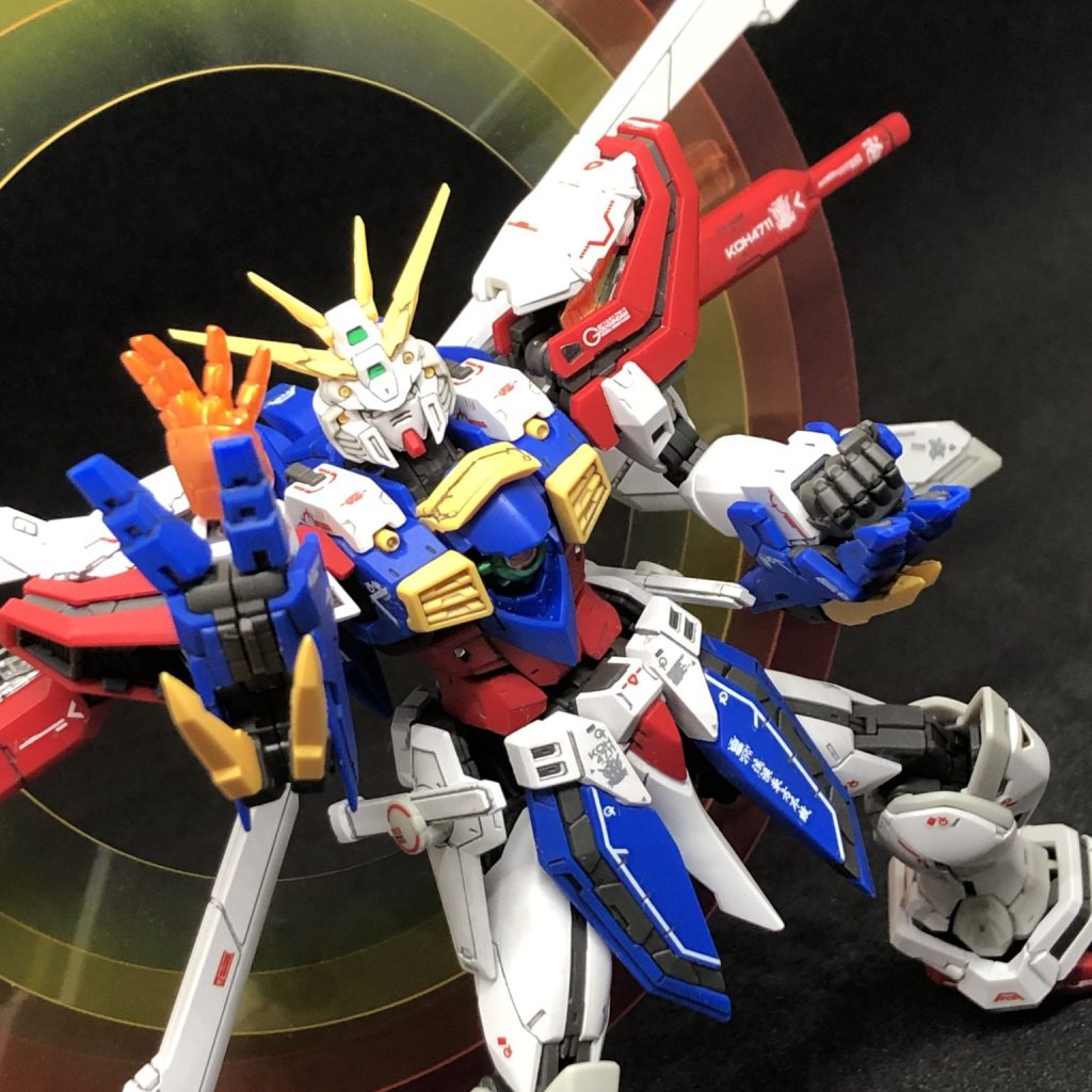 RGゴッドガンダム｜ひょろすけさんのガンプラ作品｜GUNSTA（ガンスタ）