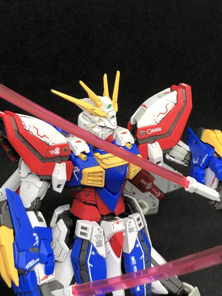 ゴッドスラッシュ!どう撮ってもカッコ良い…