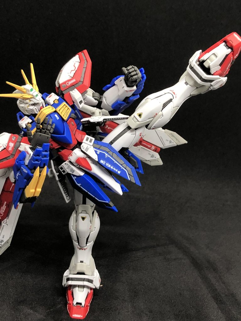 RGゴッドガンダム–4枚目/制作者:ひょろすけ