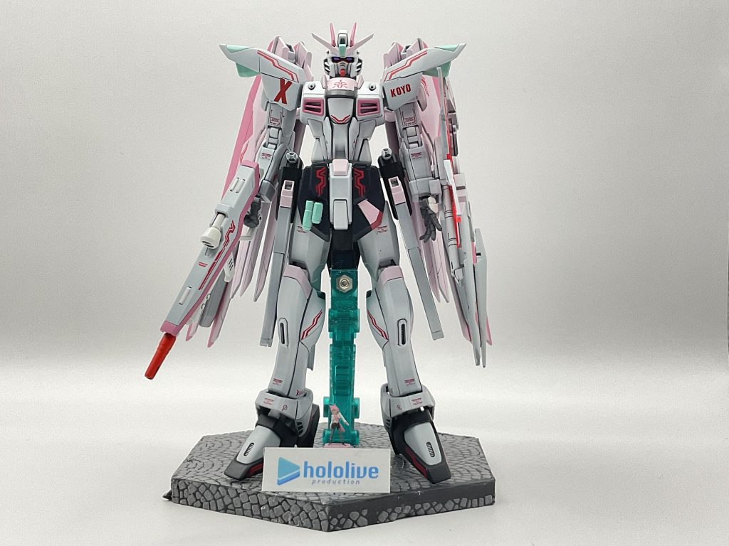 こよリーダムガンダム(博衣こより専用フリーダムガンダム)–9枚目/制作者：よ〜ぐると