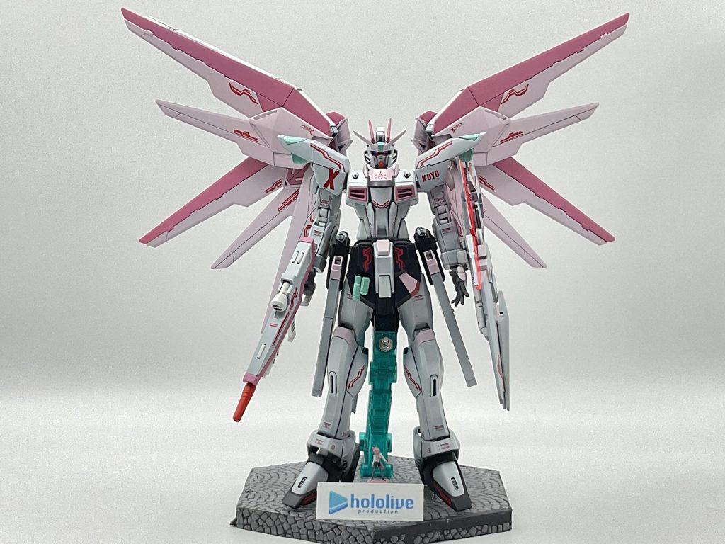 こよリーダムガンダム(博衣こより専用フリーダムガンダム)–5枚目/制作者：よ〜ぐると