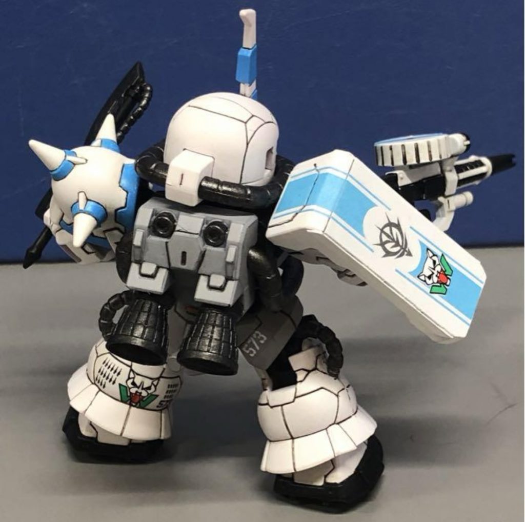 撃墜数マーク貼るとこが脚しかなかったのですご覧いただきありがとうございました