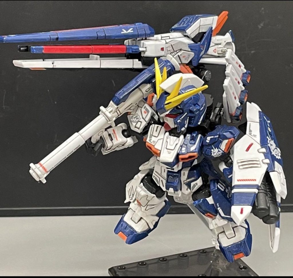 ロングレンジフィンファンネル発射形態です残ってる写真がこれだけしかありませんでしたご覧いただきありがとうございました