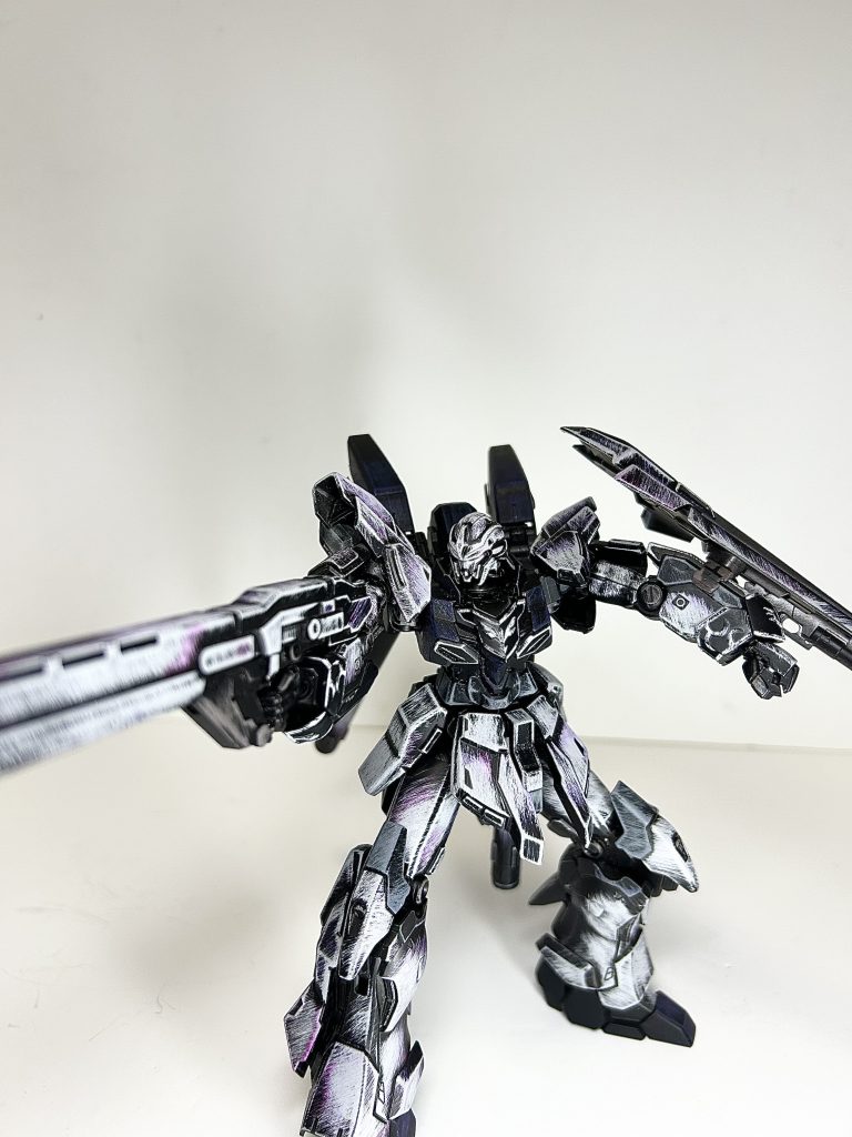 武器を構えたり、、