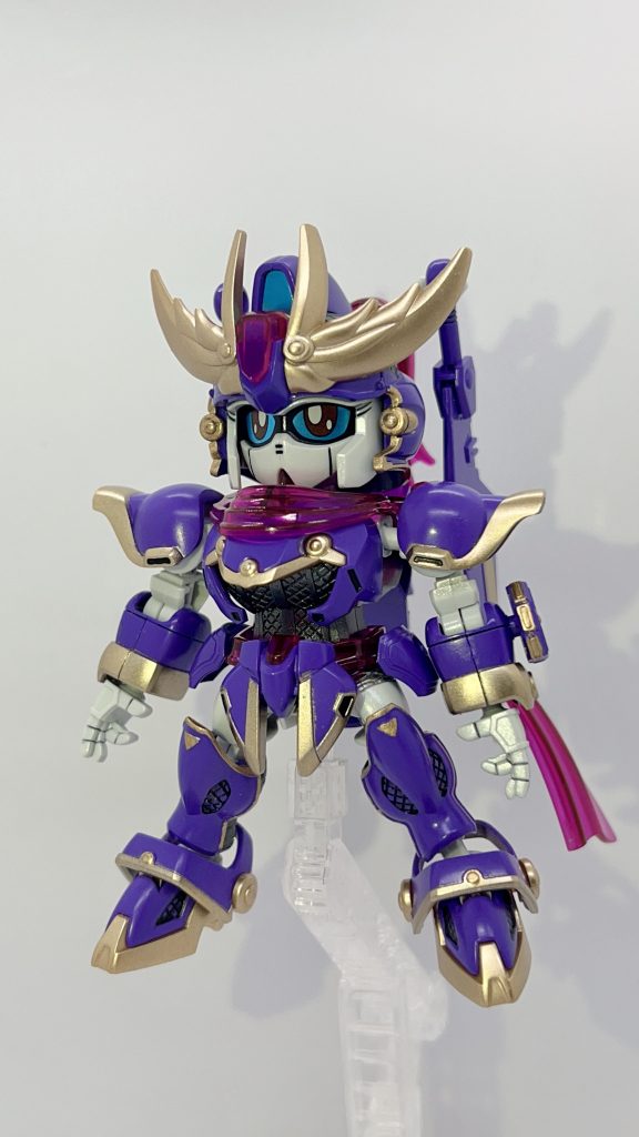 SDは筆塗り必須ですがパーツ分割もそれなりにできています。