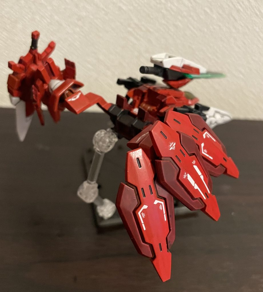 デヴァイズエクシアの複数のGNシールド装備がカッコよかったので真似してみました