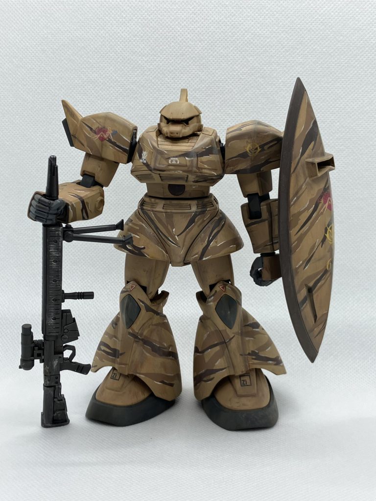 タイガー迷彩ゲルググ–2枚目/制作者：bxban