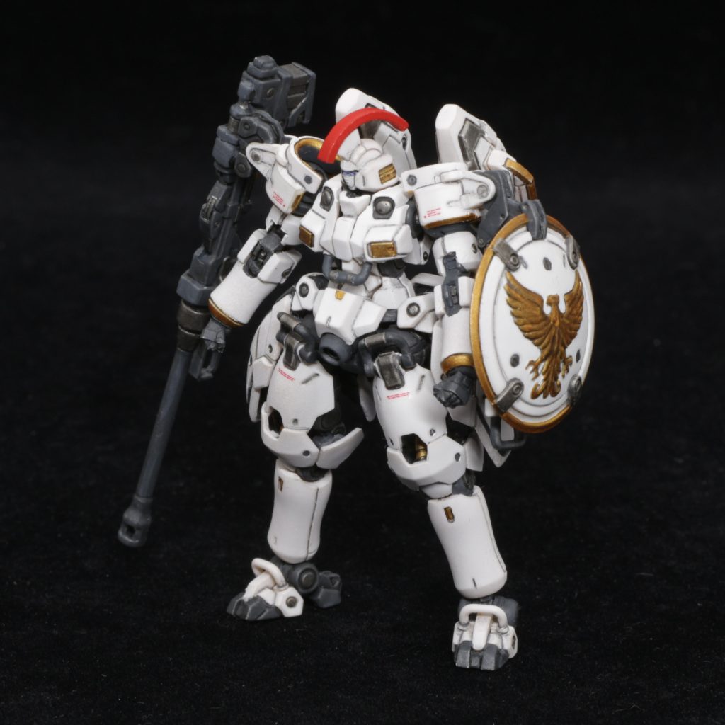 シタデルカラー筆塗り。盾の紋章を塗っているときが楽しかった！