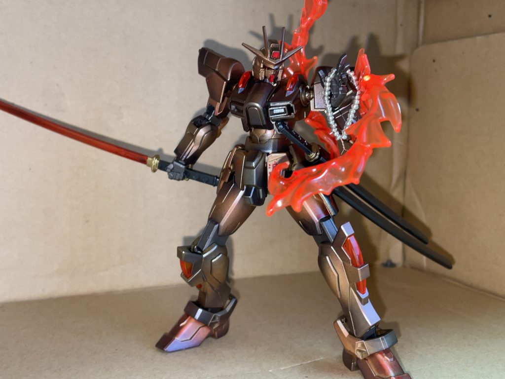BG-011B BUILD BURNING GUNDAM–2枚目/制作者：薩摩模型塗装工務店