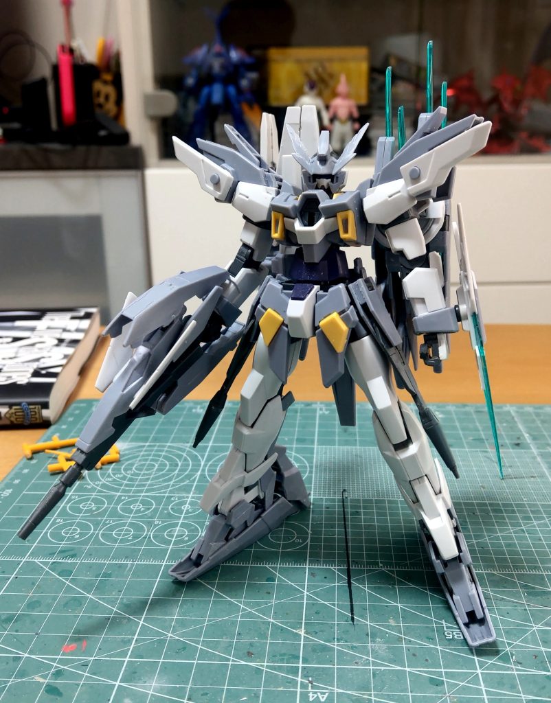 試行錯誤中なかなかまとまらんでした。カット良いけど扱いづらいキットでした✨