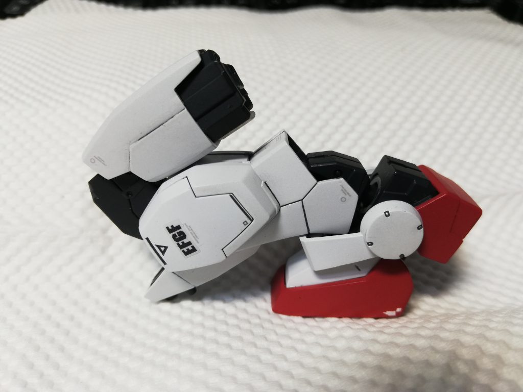 こんだけ曲がれば、立輝きでもしっかり自立できます。