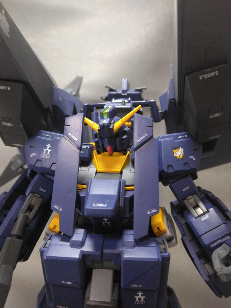 正面から。首かしげてますが。