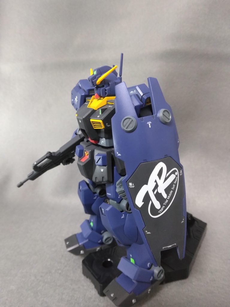 少し引いた写真。パーツ組み換えで無く、別に作成してます。