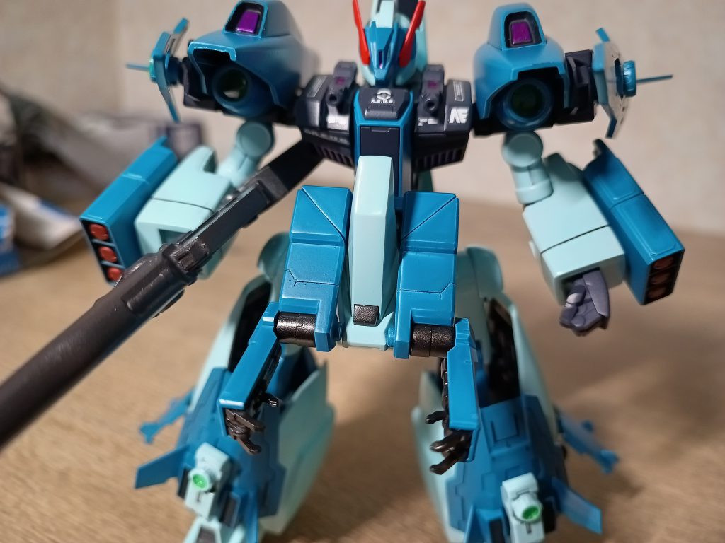 サブアーム。ことの発端は「メタスに某ゲームのように修理装置ついてたらどうなるんだろう?」だったんですがガチガチのオフェンスになってしまいました。。