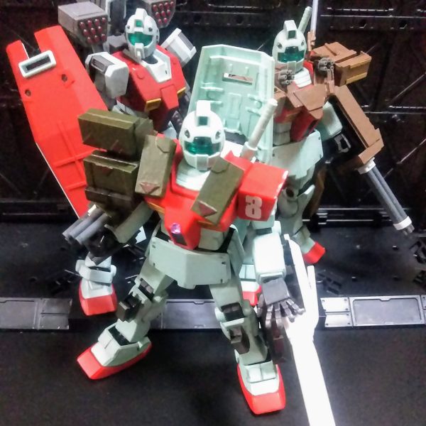 HG ジム 《ア・バオア・クー 突撃戦仕様》【サラミス級 《打威爪》所属小隊】