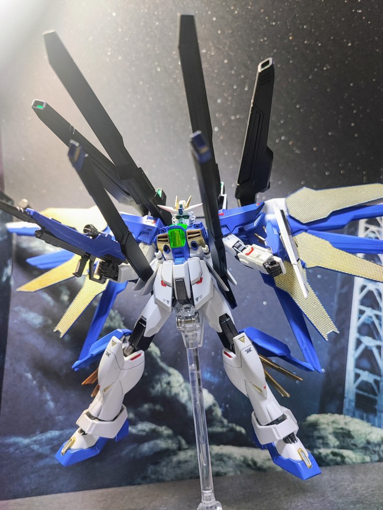 サテライトフルバースト武装全解禁です(笑)サテライトキャノンの前方にこれ以上砲撃いるかって感じですが、そこは男のロマン!